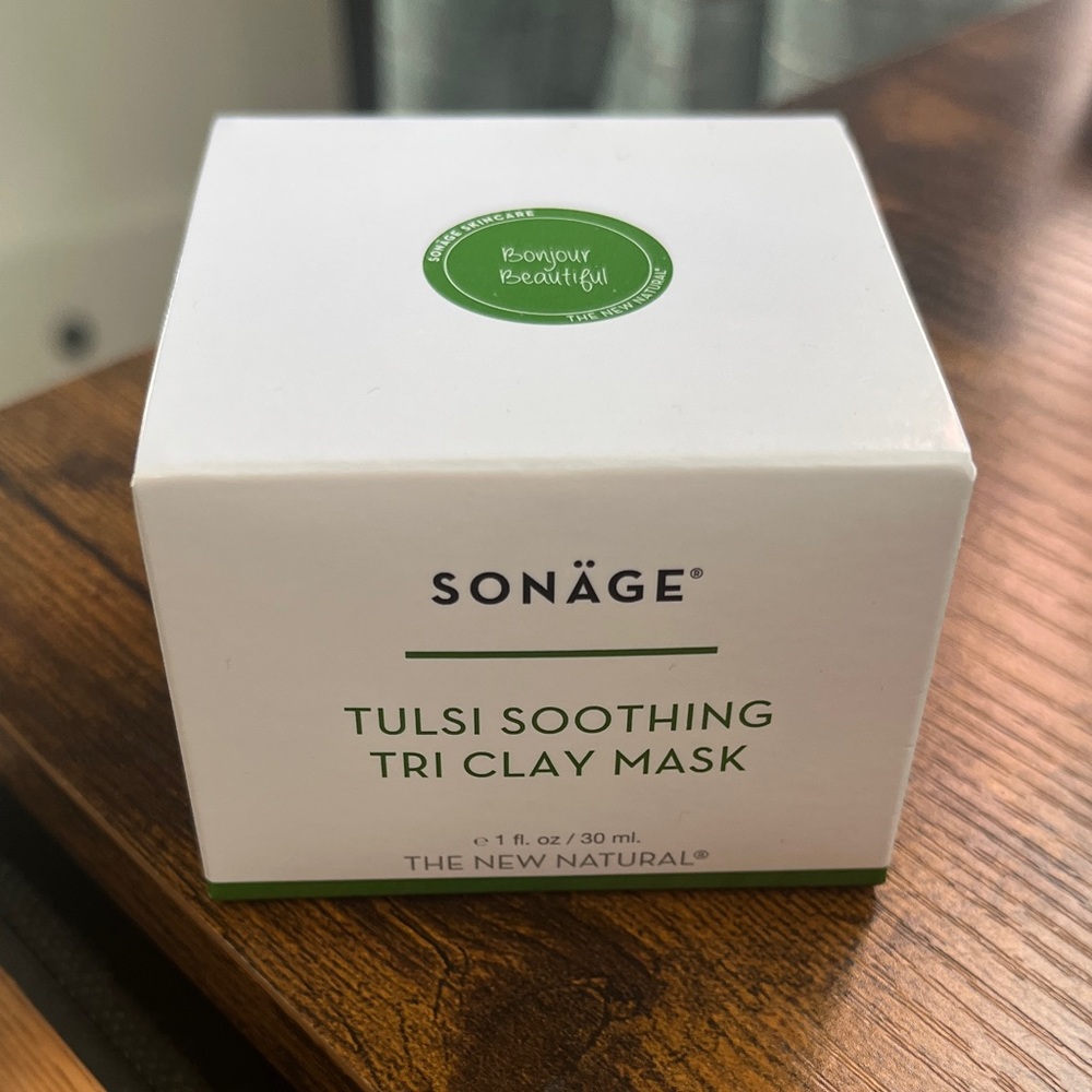 SONAGE Tulsi Soothing Tri Clay Mask
